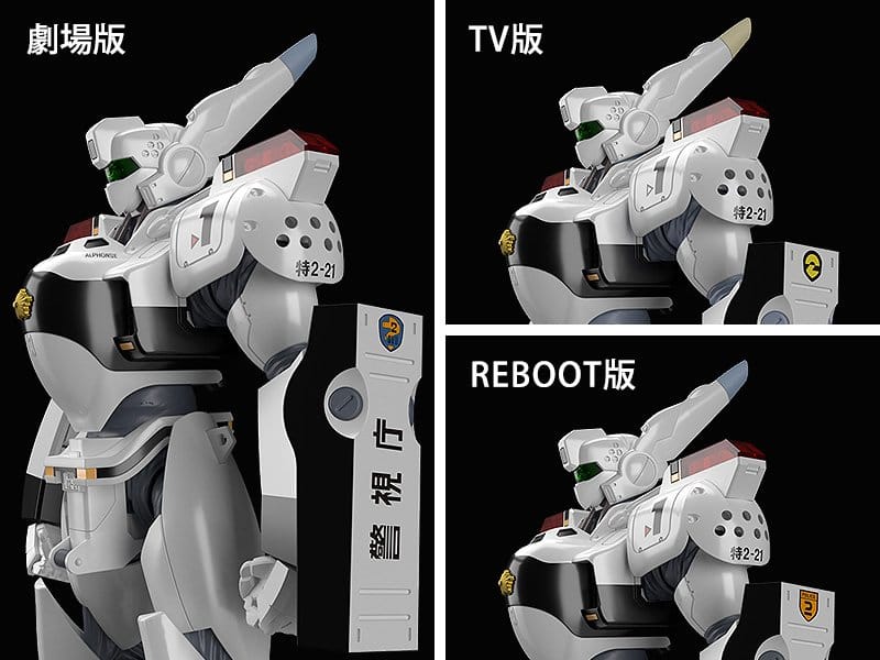 Mobile Police Patlabor Moderoid Plastic Model Kit 1/60 AV-98 Ingram 13 cm – Bild 7