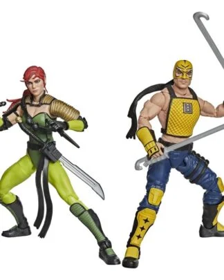 G.I. Joe Classified Series Actionfiguren 2er-Pack #212 Ninja Force Scarlett & T'Jbang 15 cm