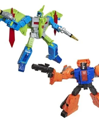 Transformers Age of the Primes Leader Class Actionfiguren 2er-Pack G2 G2 Dinobot Swoop & G2 Dinobot Sludge 19 cm
