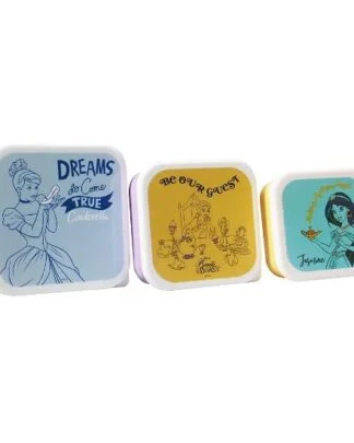 Disney: Princess Colour Pop Snack Box Set of 3