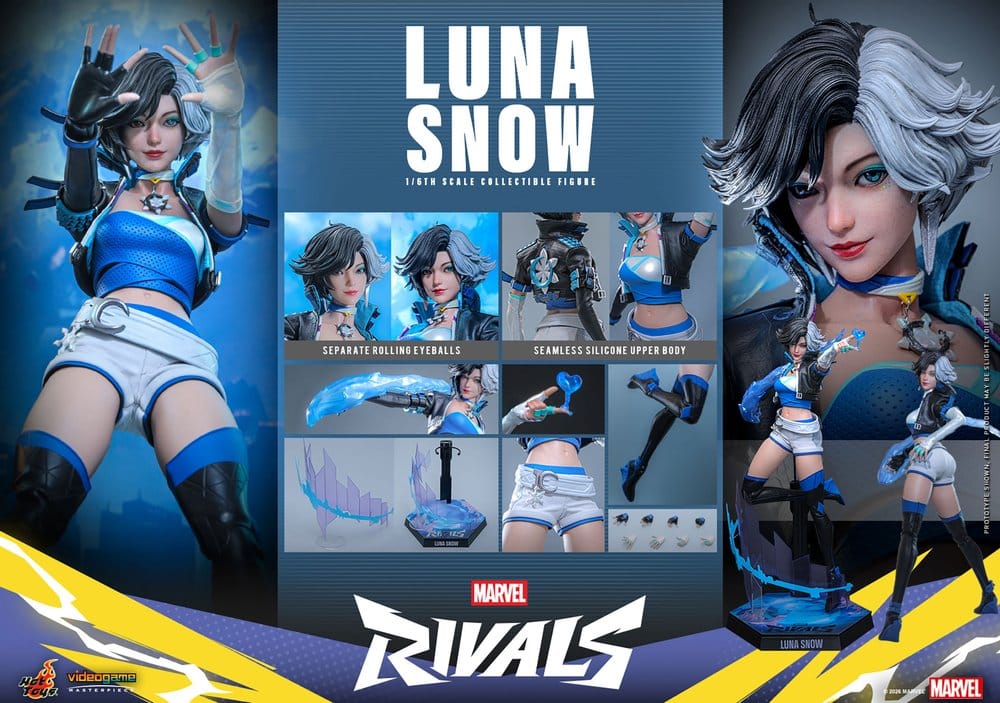 Marvel Rivals Videogame Masterpiece Actionfigur 1/6 Luna Snow 28 cm – Bild 26