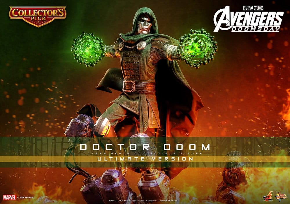Avengers: Doomsday Movie Masterpiece Actionfigur 1/6 Doctor Doom (Ultimate Version) 31 cm – Bild 2