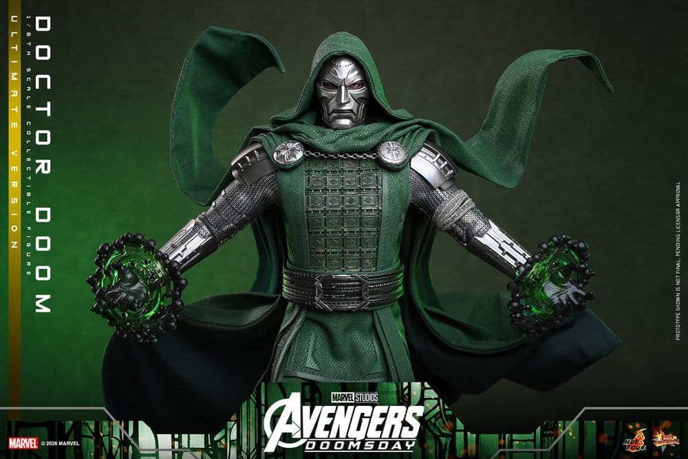 Avengers: Doomsday Movie Masterpiece Actionfigur 1/6 Doctor Doom (Ultimate Version) 31 cm – Bild 12