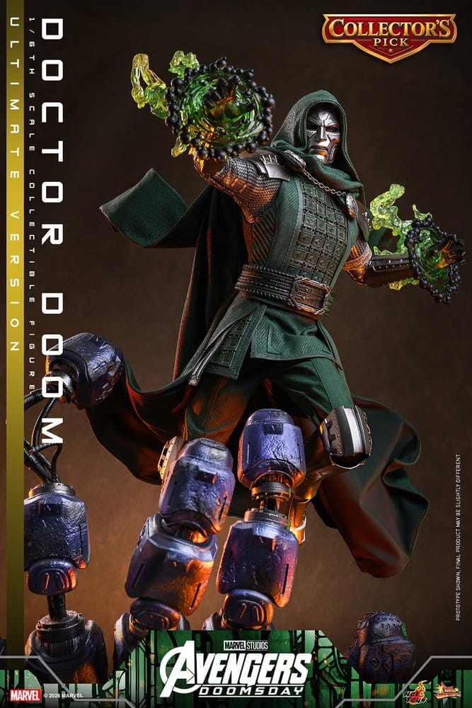Avengers: Doomsday Movie Masterpiece Actionfigur 1/6 Doctor Doom (Ultimate Version) 31 cm – Bild 14