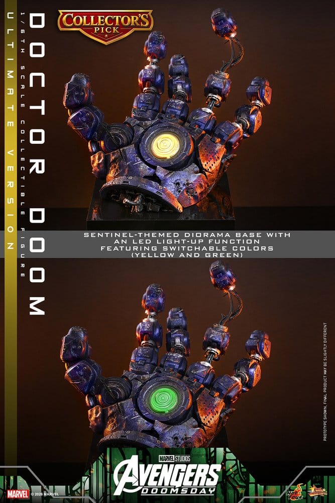 Avengers: Doomsday Movie Masterpiece Actionfigur 1/6 Doctor Doom (Ultimate Version) 31 cm – Bild 18