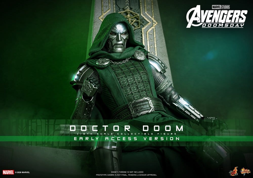 Avengers: Doomsday Movie Masterpiece Actionfigur 1/6 Doctor Doom 31 cm – Bild 2