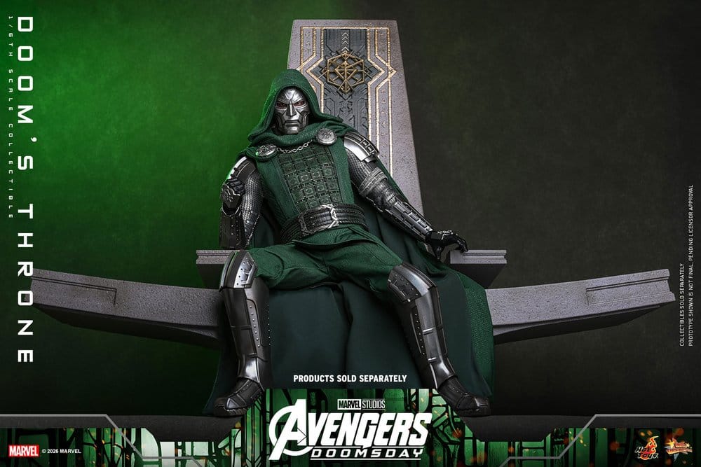 Avengers: Doomsday Movie Masterpiece Actionfiguren-Zubehör 1/6 Doom's Thron 33 cm – Bild 6