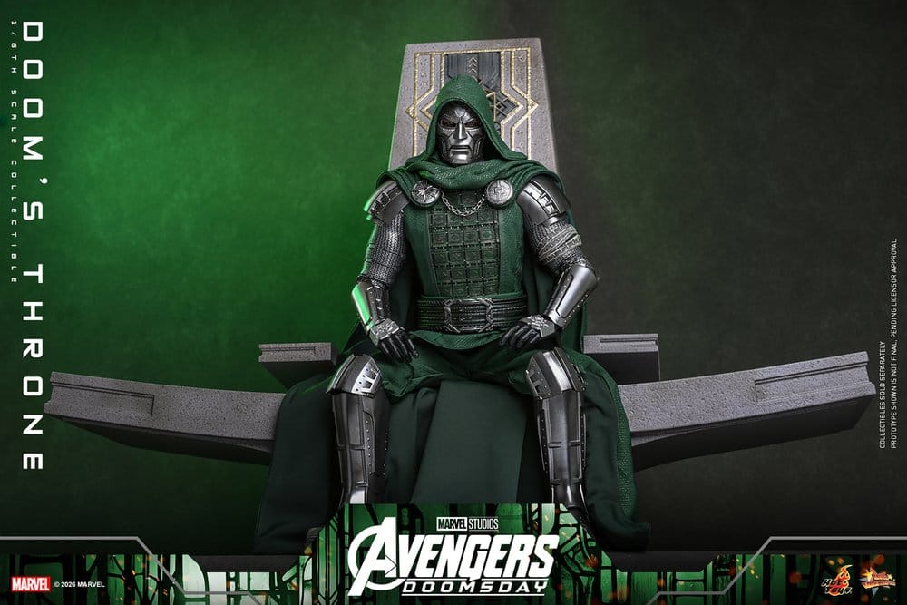 Avengers: Doomsday Movie Masterpiece Actionfiguren-Zubehör 1/6 Doom's Thron 33 cm – Bild 12