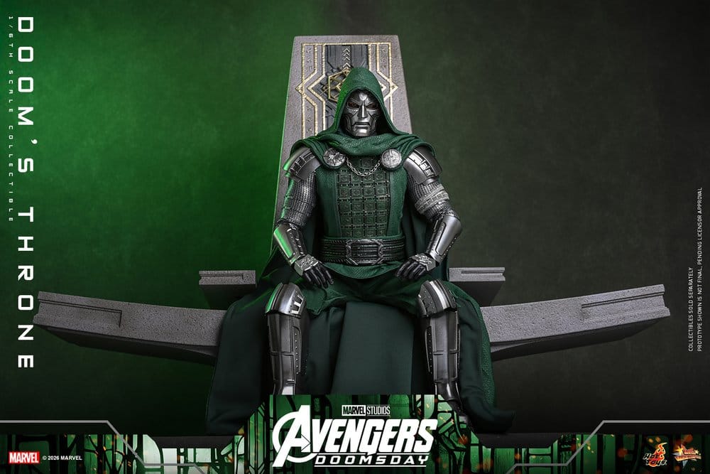 Avengers: Doomsday Movie Masterpiece Actionfiguren-Zubehör 1/6 Doom's Thron 33 cm – Bild 13