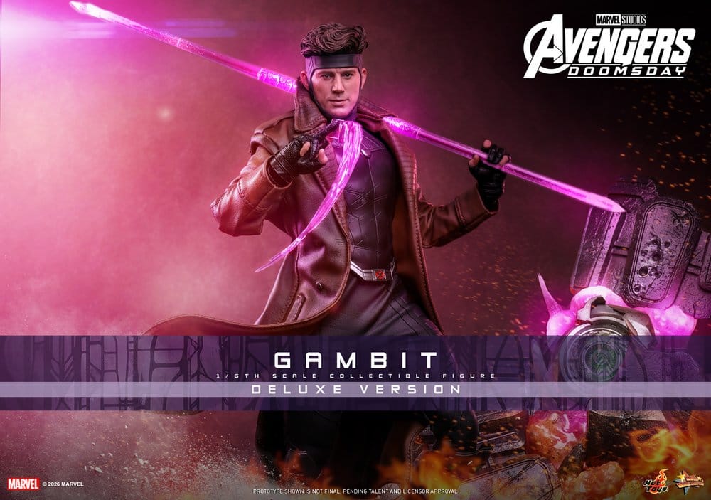 Avengers: Doomsday Movie Masterpiece Actionfigur 1/6 Gambit (Deluxe Version) 31 cm – Bild 2