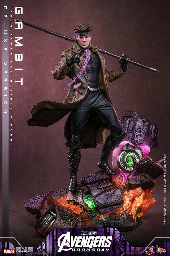 Avengers: Doomsday Movie Masterpiece Actionfigur 1/6 Gambit (Deluxe Version) 31 cm – Bild 4