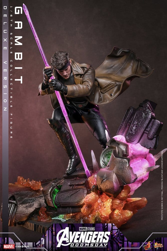 Avengers: Doomsday Movie Masterpiece Actionfigur 1/6 Gambit (Deluxe Version) 31 cm – Bild 5