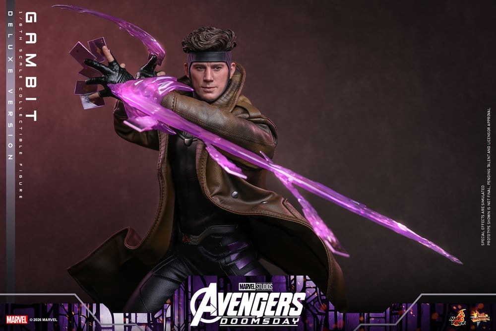 Avengers: Doomsday Movie Masterpiece Actionfigur 1/6 Gambit (Deluxe Version) 31 cm – Bild 10