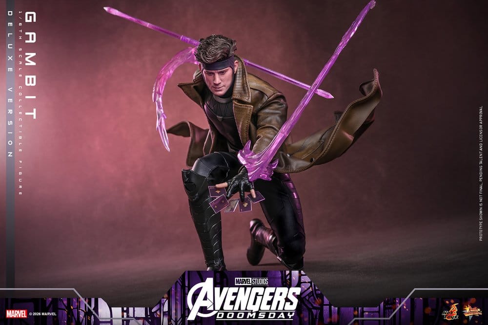 Avengers: Doomsday Movie Masterpiece Actionfigur 1/6 Gambit (Deluxe Version) 31 cm – Bild 15