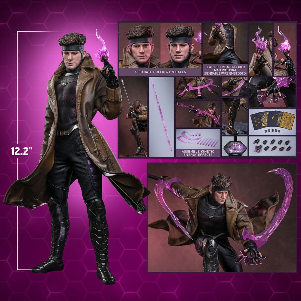 Avengers: Doomsday Movie Masterpiece Actionfigur 1/6 Gambit 31 cm – Bild 3