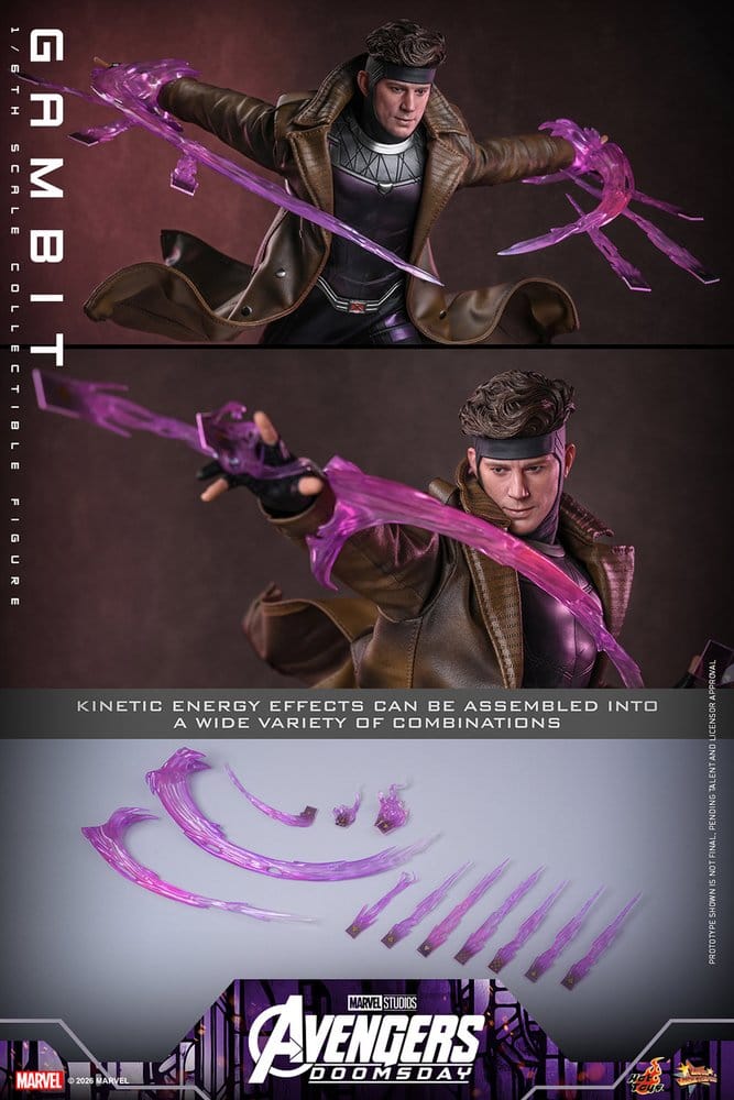 Avengers: Doomsday Movie Masterpiece Actionfigur 1/6 Gambit 31 cm – Bild 22