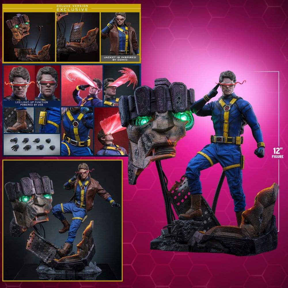 Avengers: Doomsday Movie Masterpiece Actionfigur 1/6 Cyclops (Deluxe Version) 30 cm – Bild 3