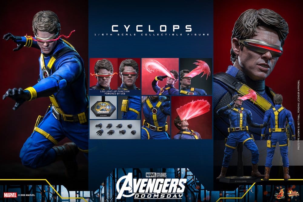Avengers: Doomsday Movie Masterpiece Actionfigur 1/6 Cyclops 30 cm – Bild 19
