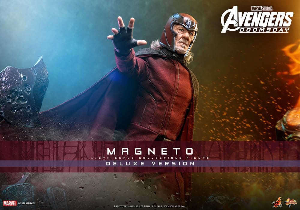 Avengers: Doomsday Movie Masterpiece Actionfigur 1/6 Magneto (Deluxe Version) 30 cm – Bild 2
