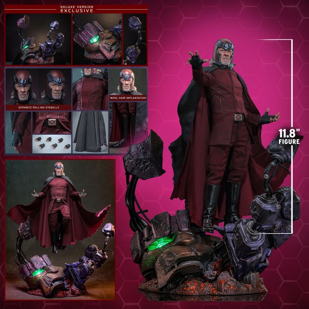 Avengers: Doomsday Movie Masterpiece Actionfigur 1/6 Magneto (Deluxe Version) 30 cm – Bild 3
