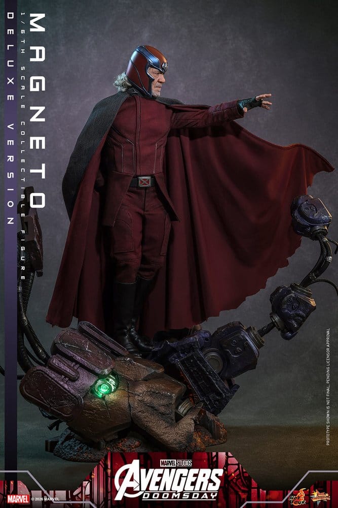 Avengers: Doomsday Movie Masterpiece Actionfigur 1/6 Magneto (Deluxe Version) 30 cm – Bild 5