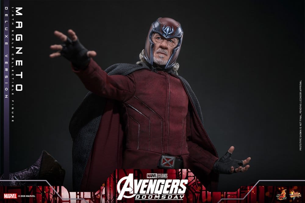 Avengers: Doomsday Movie Masterpiece Actionfigur 1/6 Magneto (Deluxe Version) 30 cm – Bild 8