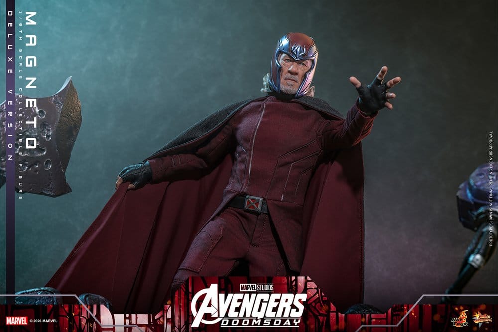 Avengers: Doomsday Movie Masterpiece Actionfigur 1/6 Magneto (Deluxe Version) 30 cm – Bild 9
