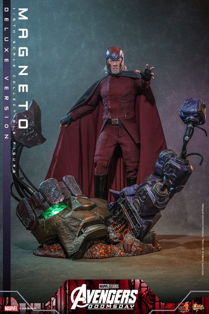 Avengers: Doomsday Movie Masterpiece Actionfigur 1/6 Magneto (Deluxe Version) 30 cm – Bild 19