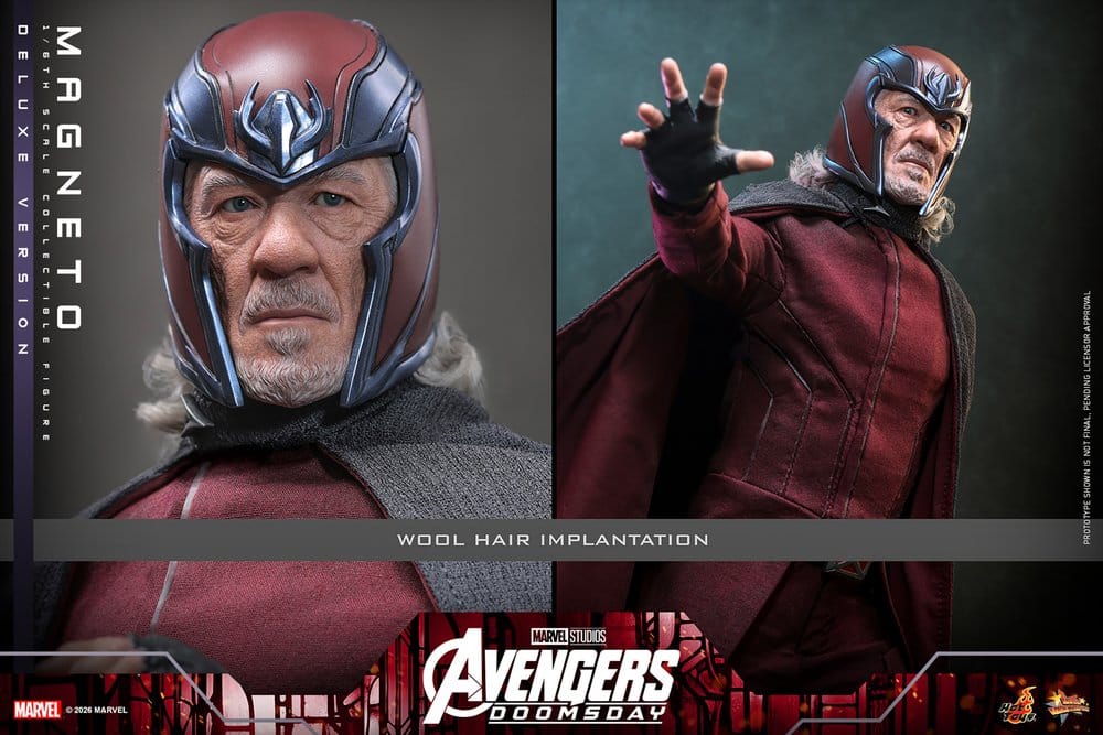 Avengers: Doomsday Movie Masterpiece Actionfigur 1/6 Magneto (Deluxe Version) 30 cm – Bild 22