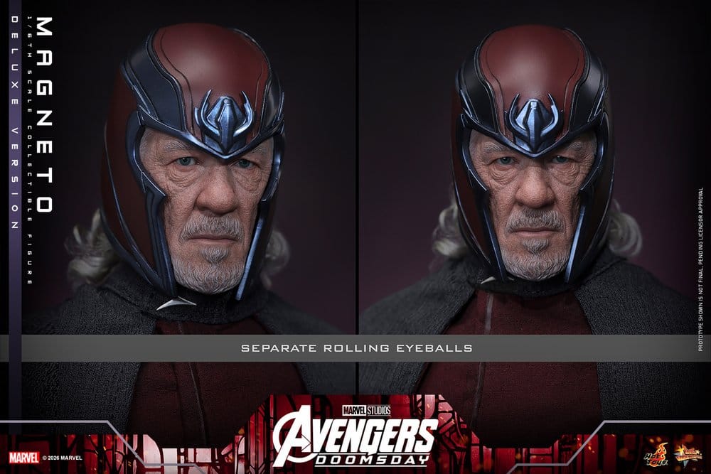 Avengers: Doomsday Movie Masterpiece Actionfigur 1/6 Magneto (Deluxe Version) 30 cm – Bild 23