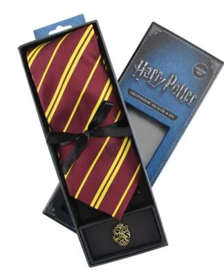 Harry Potter Krawatte & Ansteck-Pin Deluxe Box Gryffindor