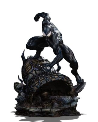 Marvel BDS Art Scale Statue 1/10 Spider-Man Black Costume 20 cm