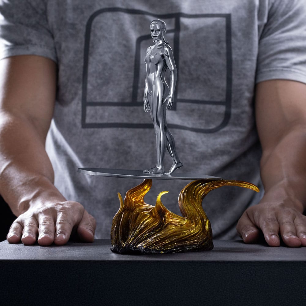 Fantastic Four Art Scale Statue 1/10 Silver Surfer 27 cm – Bild 11