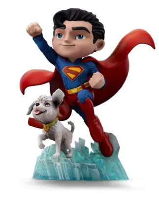 Superman Legacy Mini Co. PVC Figur Superman & Krypto 17 cm