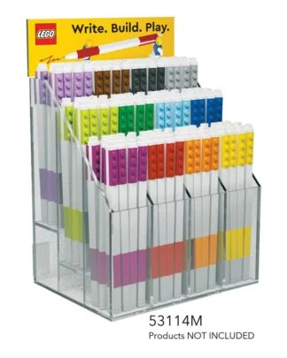 LEGO Acryl Verkaufsdisplay / Thekendisplay für Gelstifte