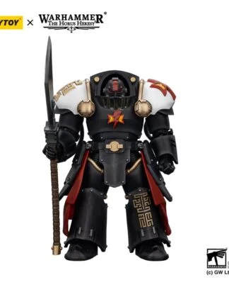 Warhammer The Horus Heresy Actionfigur White Scars Ebon Keshig Terminator 2 with Power Glaive 13 cm