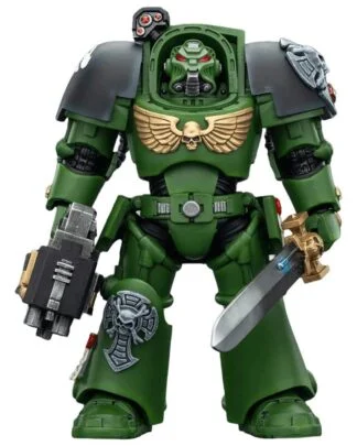 Warhammer 40,000 Actionfigur Salamanders Terminator 1 with Power Sword and Storm Bolter 14 cm
