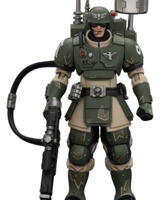 Warhammer Actionfigur Astra Militarum Kasrkin 3 with Hot-shot Lasgun and Vox-caster