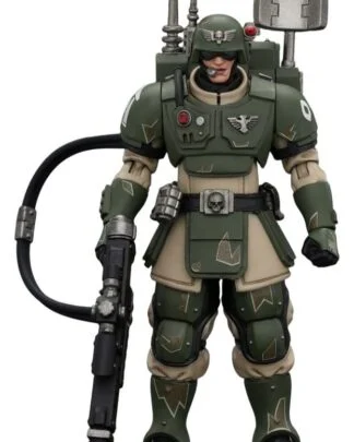 Warhammer Actionfigur Astra Militarum Kasrkin 3 with Hot-shot Lasgun and Vox-caster