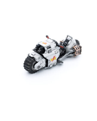 Warhammer 40k Fahrzeug 1/18 White Scars Raider-pattern Combat Bike 22 cm