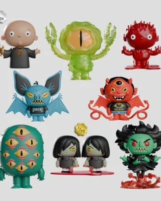 Odds N Sods Minifiguren S1 6 cm Blind Box Display (6)