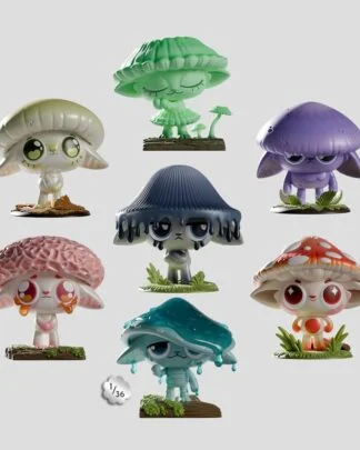 Capkins Minifiguren S1 7 cm Blind Box Display (6)