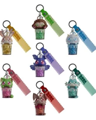 Boba Beasteas Schlüsselanhänger 8 cm Blind Box Display (8)
