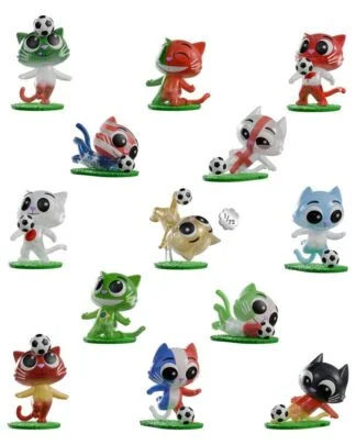 Cat Scans Minifiguren S3 - On the Ball 6 cm Blind Box Display (12)