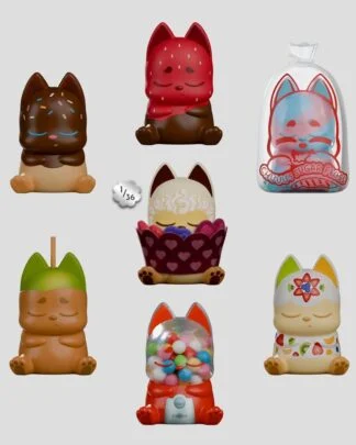Chuuu Vinyl Minifiguren S2 Sweet Treats 11 cm Blind Box Display (6)