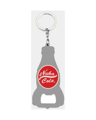 Fallout Schlüsselanhänger mit Flaschenöffner Nuka Cola Logo
