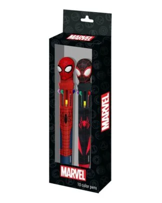 Spider-Man Zehnfarbkugelschreiber 2-er Pack