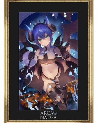Arcanadea Chara Fine Graph Kunstdruck Velretta 51 cm