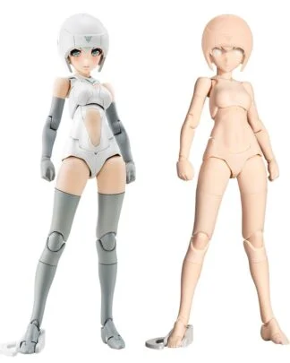 Megami Device Model Kit Zubehör-Set B1R-M Chassis Kit Skin Color A (Reproduction) 14 cm