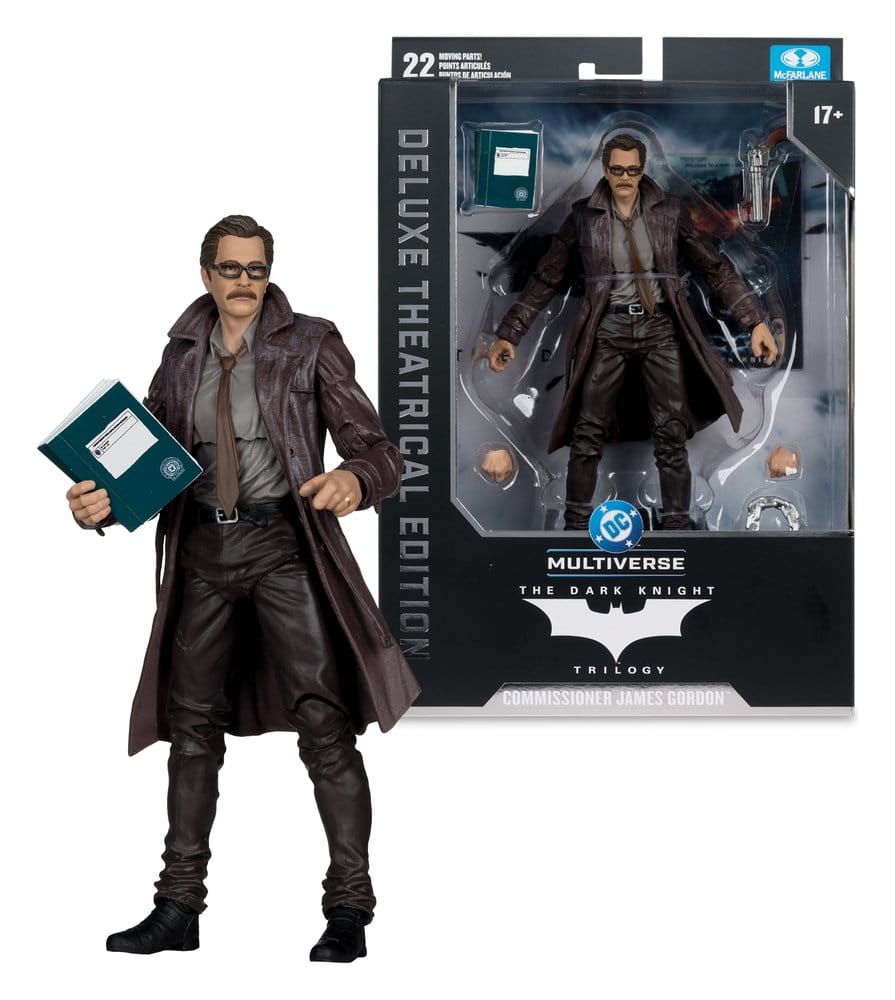DC Multiverse Actionfigur Commissioner James Gordon (The Dark Knight Trilogy) Deluxe Theatrical Edition 18 cm – Bild 4